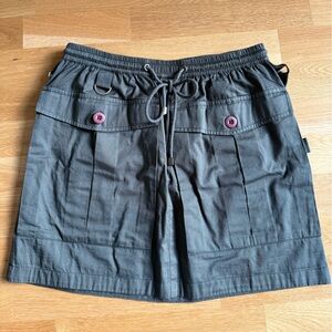 Stylish Army Green Mini Skirt